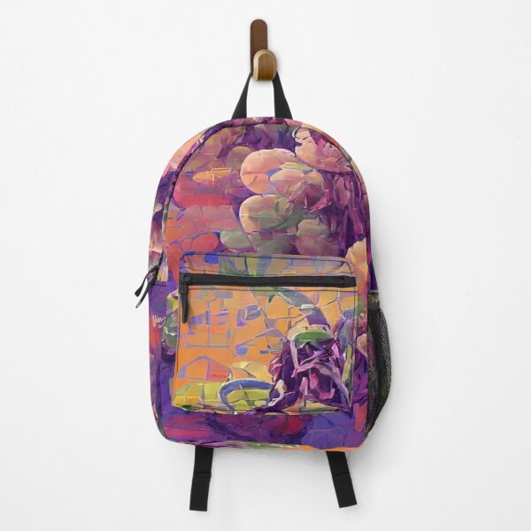Item preview, Impressionist Grapes - Fauvist Wine Painting - Vino - Wine designed and sold by CattlettArt.