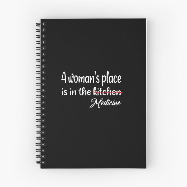 Item preview, A woman's place is Medicine  designed and sold by TeesLina.