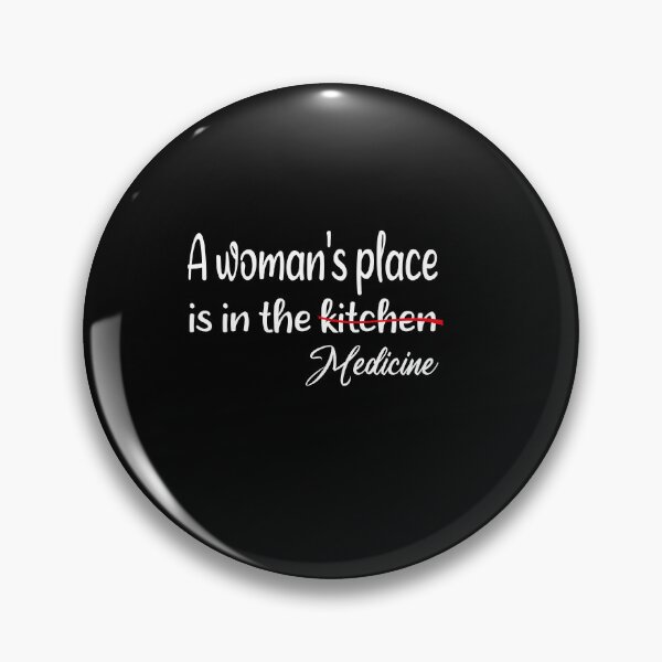Item preview, A woman's place is Medicine  designed and sold by TeesLina.