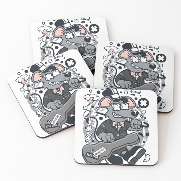 Artikelvorschau, Rattengitarre; Ratte Gitarre, Gitarre, Ratte, Musik, Rock, Ratten, Band, Vintage, Metall, Rattenmutter, Musiker, Maus, Rattenvater, Tier, Punk, entworfen und verkauft von AnimalsByDaniel.