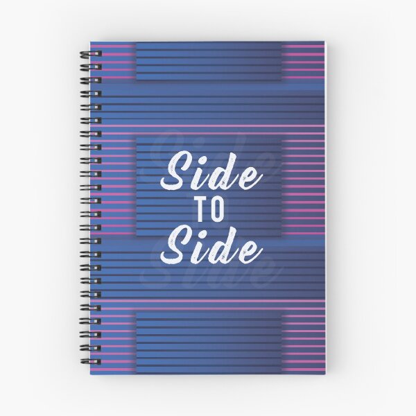 Item preview, Abstract Sauna Illustration (with 'Side To Side' text) designed and sold by bazzadesigns.