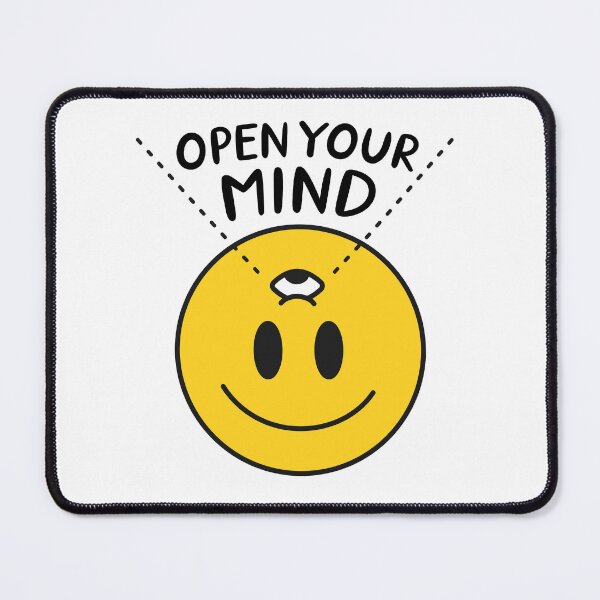 Item preview, Open Your Mind Smiley. designed and sold by Weird-Banana.