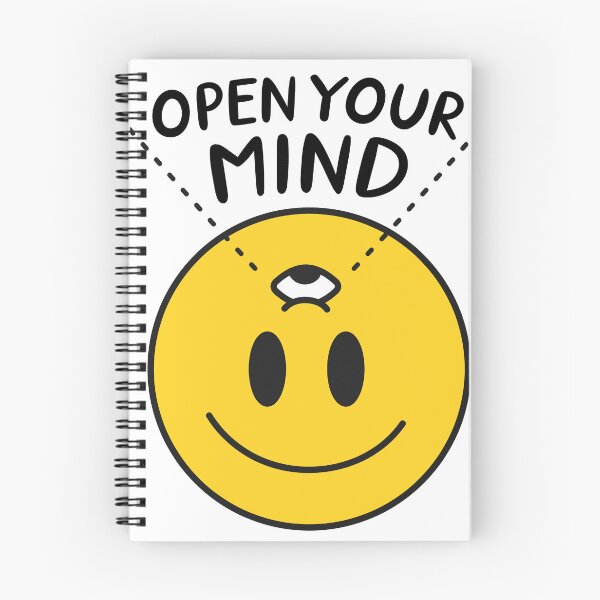 Item preview, Open Your Mind Smiley. designed and sold by Weird-Banana.