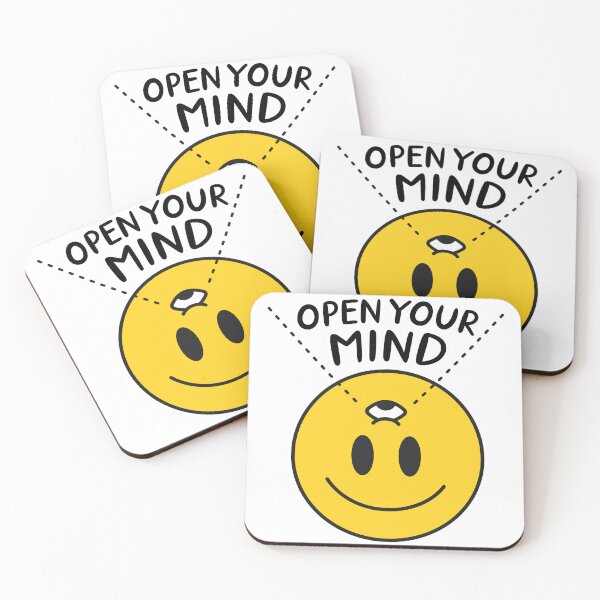 Item preview, Open Your Mind Smiley. designed and sold by Weird-Banana.