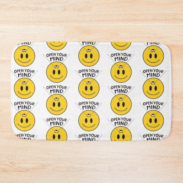 Item preview, Open Your Mind Smiley. designed and sold by Weird-Banana.