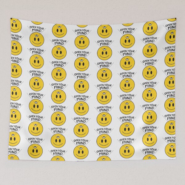 Item preview, Open Your Mind Smiley. designed and sold by Weird-Banana.