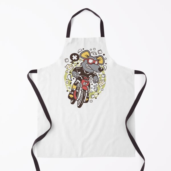 Item preview, Rat Motocross Rider; Rat Motocross Rider, motocross, motorbike, rider, bike, motorcycle, biker, chopper, dirt bike, retro, funny, classic, ride, helmet, cool, vintage, designed and sold by AnimalsByDaniel.