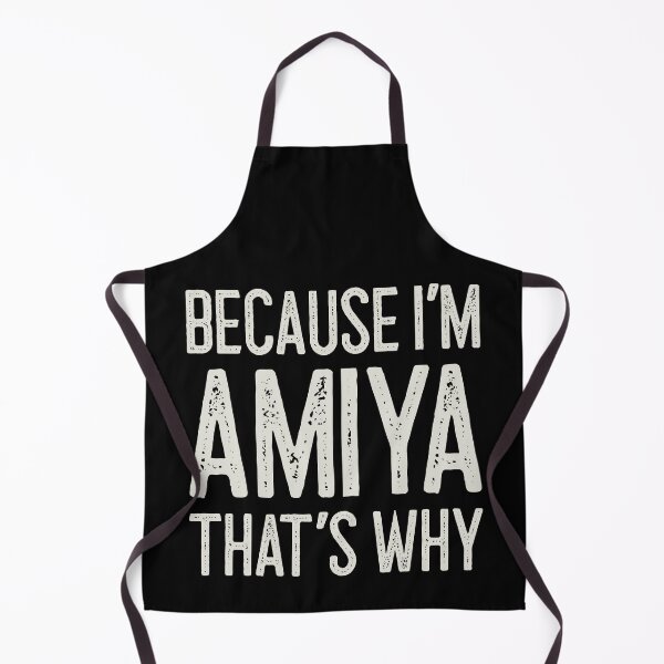 Item preview, Because I’m Amiya That’s Why Funny Personalized Name designed and sold by MariosNydras.