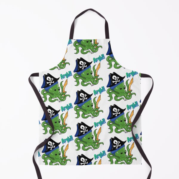 Item preview, Argh octopus pirate designed and sold by Pittstop.