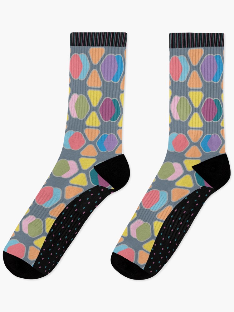 Thumbnail 1 of 5, Socks, Color Hub Gray designed and sold by Els-d.