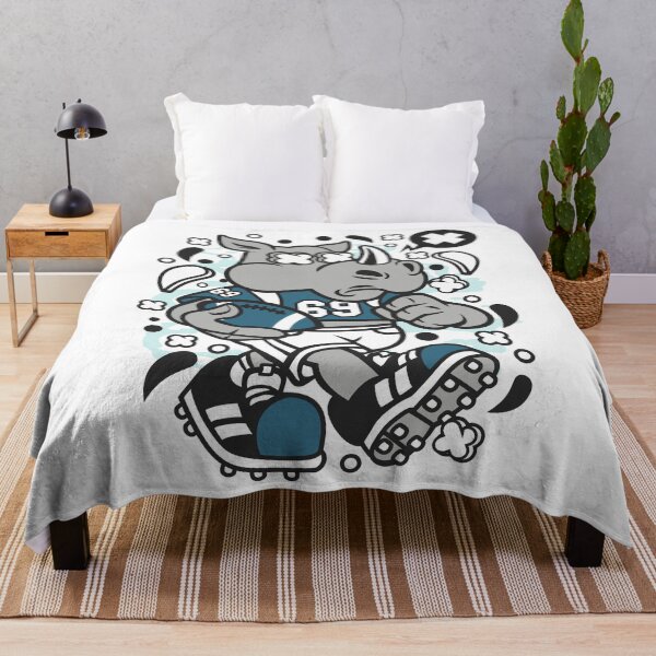 Item preview, Rhino Football; Rhino Football, football, rhino, soccer, sports, rhinos, leeds, funny, rugby, rhinoceros, sport, cool, england, american football, animals, designed and sold by AnimalsByDaniel.