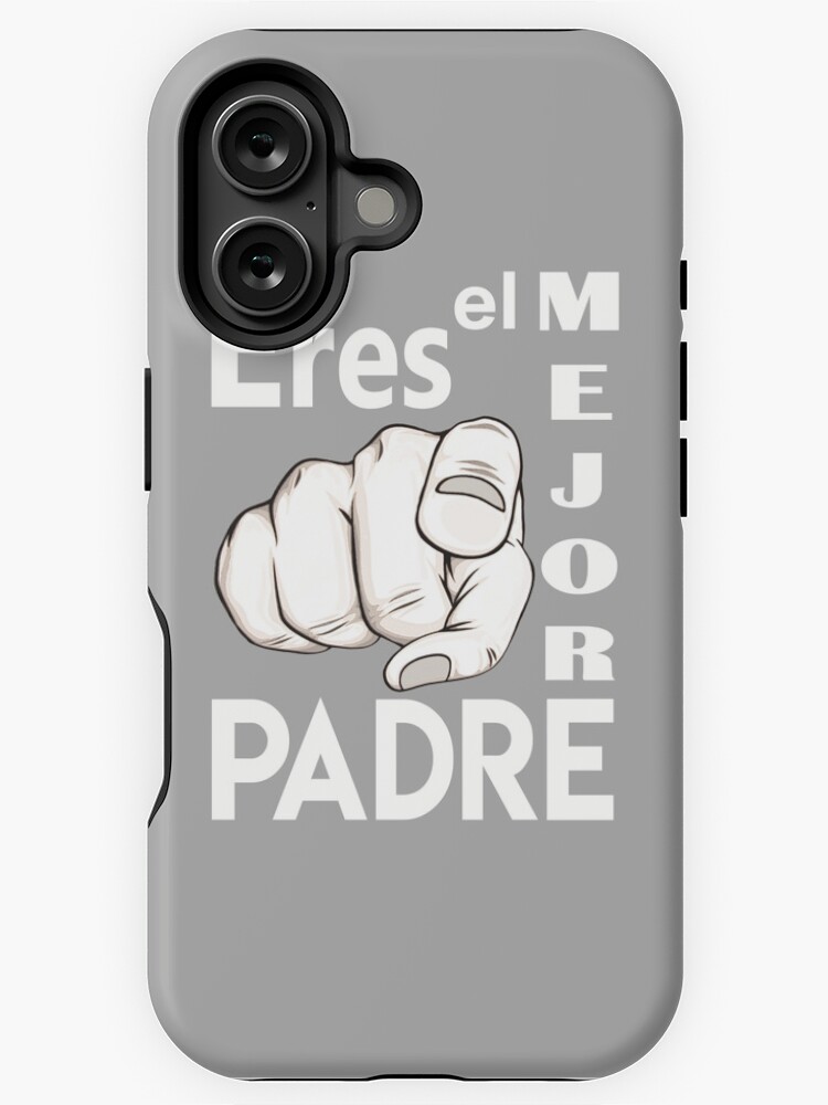 Imagen 1 de 4, Funda de iPhone con la obra ERES EL MEJOR PADRE Regalo para papá y su cumpleaños, diseñada y vendida por Giuraf.