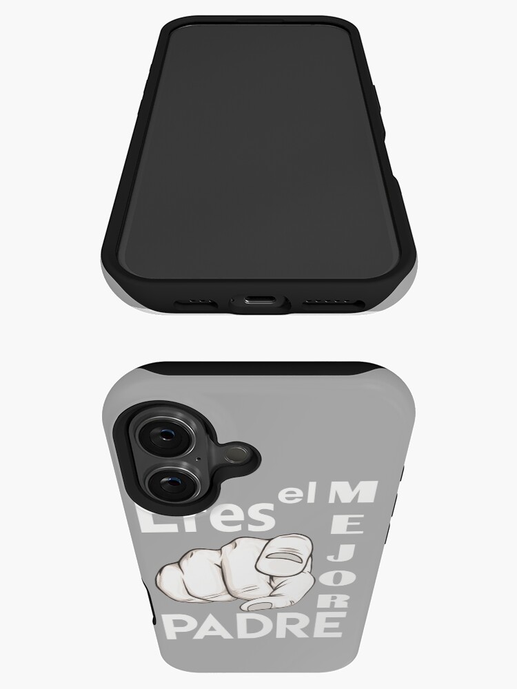 Imagen 3 de 4, Funda de iPhone con la obra ERES EL MEJOR PADRE Regalo para papá y su cumpleaños, diseñada y vendida por Giuraf.