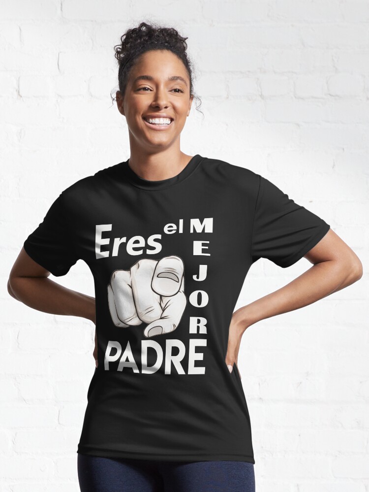 Imagen 6 de 7, Camiseta deportiva con la obra ERES EL MEJOR PADRE Regalo para papá y su cumpleaños, diseñada y vendida por Giuraf.