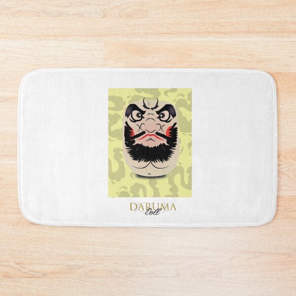 Item preview, Daruma Doll (達磨), Japanese Illustration, Traditional Talisman #01 designed and sold by Printyourspirit.