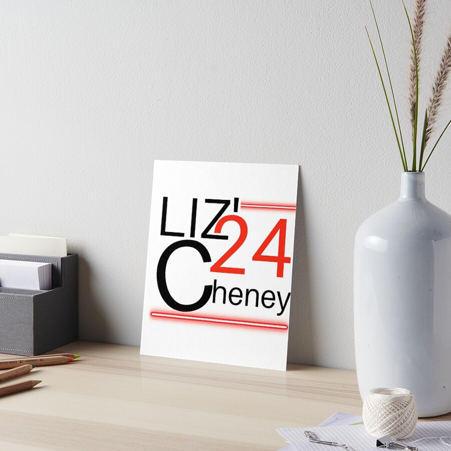 "Liz Cheney 2024" Art Board Print for Sale by ELHARCHI Redbubble