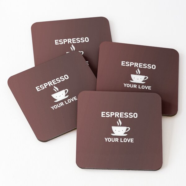 Item preview, Espresso Your Love Coffee Pun Art designed and sold by Wysoh.