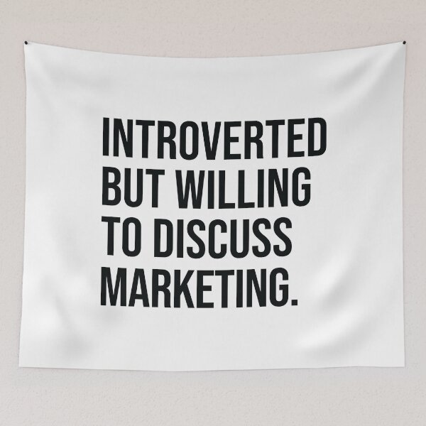 Item preview, Marketing Funny Saying For marketer Family designed and sold by woodesigner.
