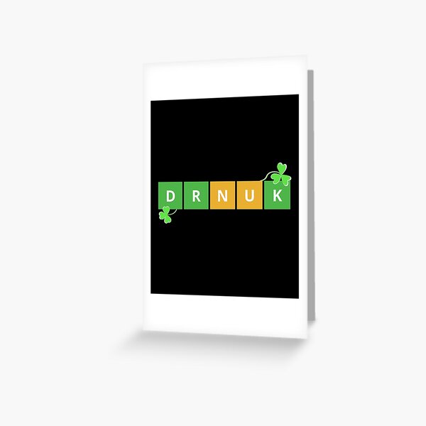 Item preview, DRNUK St Patrick Day Patrick Day Irish Funny Drunk designed and sold by ladylaughprints.