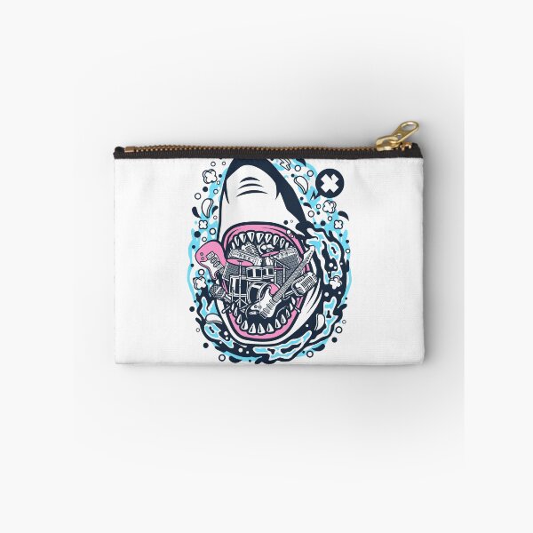 Item preview, Shark Rock; shark eating, sea, sea, ocean, shark, fish, eating, funny, water, animal, marine life, nature, save the sharks, save the planet, save the ocean, bycatch, conspiracy at sea, designed and sold by AnimalsByDaniel.
