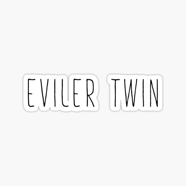 Item preview, Eviler Twin designed and sold by thepinecones.