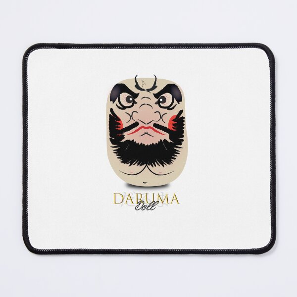 Item preview, Daruma Doll (達磨), Japanese Illustration, Traditional Talisman #01 designed and sold by Printyourspirit.