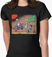 LOST IN SPACE Women's Fitted T-Shirt