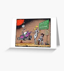 LOST IN SPACE Greeting Card