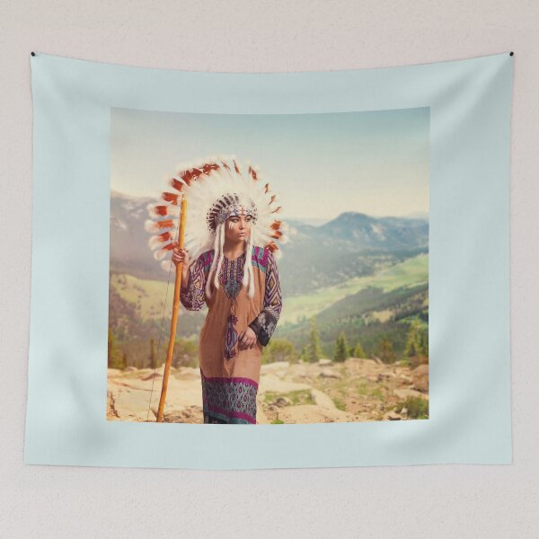 Item preview,  indian chief summer with saying treating respect and dignity designed and sold by LGMmugsdesign.
