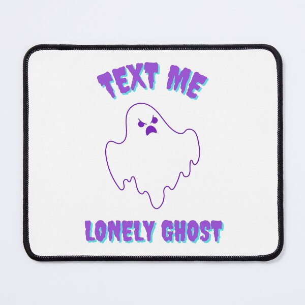 Item preview, Text Me Lonely Ghost, White Ghost, Haunted Ghost, designed and sold by Shop-ArtGallery.