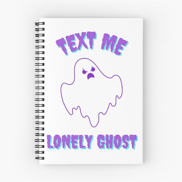 Item preview, Text Me Lonely Ghost, White Ghost, Haunted Ghost, designed and sold by Shop-ArtGallery.