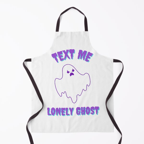 Item preview, Text Me Lonely Ghost, White Ghost, Haunted Ghost, designed and sold by Shop-ArtGallery.