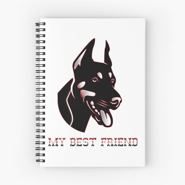 Aperçu de l'œuvre Mon meilleur ami Doberman créée et vendue par FunYard.