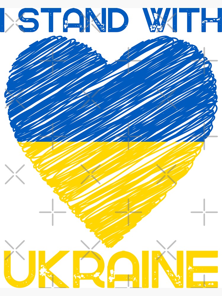 "Ich stehe zur Ukraine, ich unterstütze die Ukraine, stehe zur Ukraine
