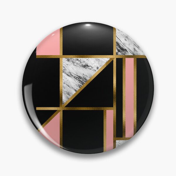 Item preview,  Luxurious Black, Gold and Pink Marble Texture designed and sold by RomeoSketches.