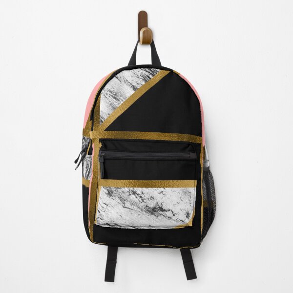 Item preview, Luxurious Black, Gold and Pink Marble Texture designed and sold by RomeoSketches.