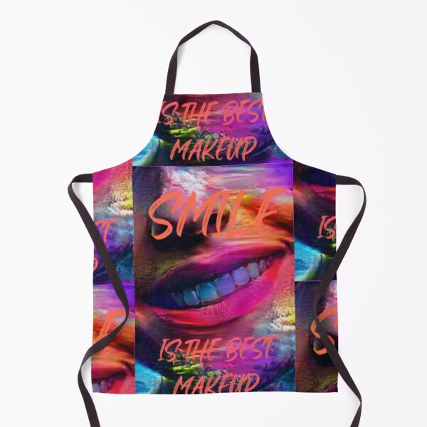 Item preview, Smile is the best make up with orange wording shown teeth designed and sold by Bekindtome.