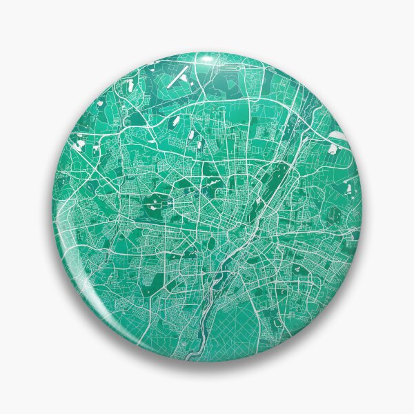 Item preview, Munich City Map of Bavaria, Germany - Watercolor designed and sold by deMAP.