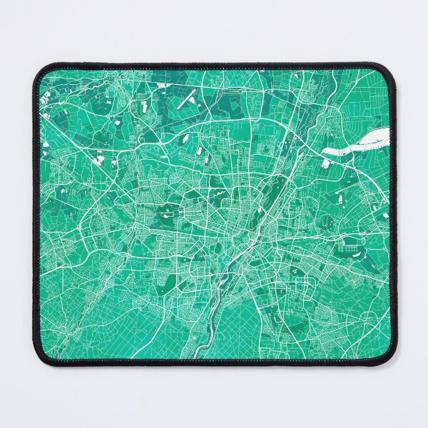 Item preview, Munich City Map of Bavaria, Germany - Watercolor designed and sold by deMAP.