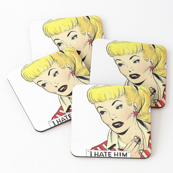 Item preview, I Hate Him! - 1950s Hearbroken Romantic designed and sold by paljoeyprints.