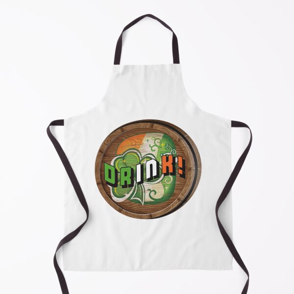 Item preview, DRINK (Irish)! (on White) designed and sold by PawsitiveMum.