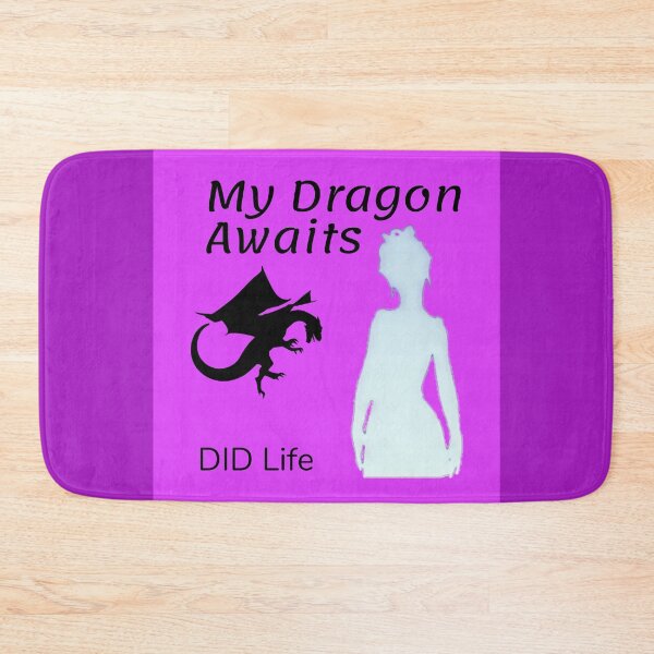 Item preview, "My Dragon Awaits" Dragon Protector Alter in Hot Pink/Purple+Black designed and sold by GladBlackLamb.