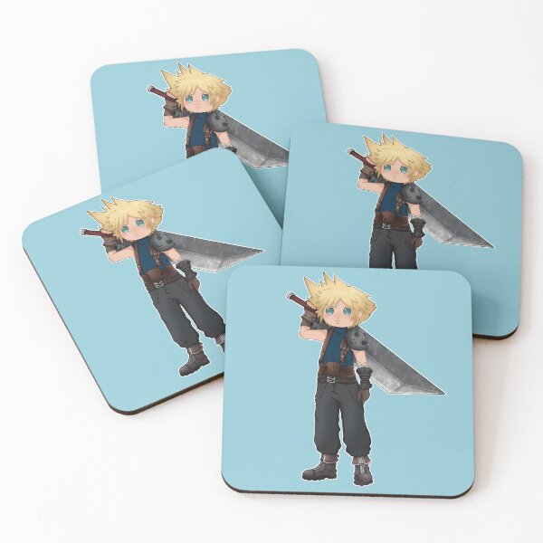Item preview, Chibi Cloud - Final Fantasy VII designed and sold by SillySnowKitty.