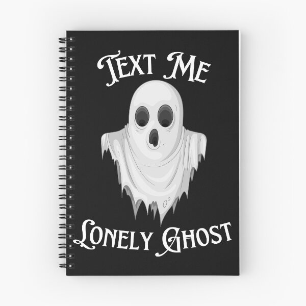 Item preview, White Ghost, Haunted Ghost, Text Me Lonely Ghost, designed and sold by Shop-ArtGallery.