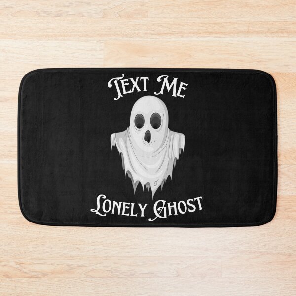 Item preview, White Ghost, Haunted Ghost, Text Me Lonely Ghost, designed and sold by Shop-ArtGallery.