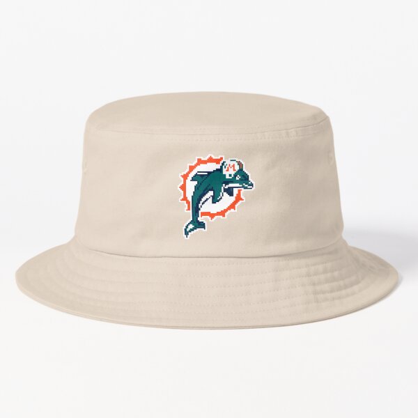 miami dolphins bucket hat with string