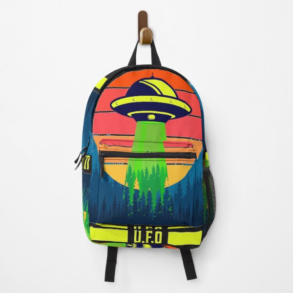 Item preview, UFO in the forest human abduction designed and sold by erozzz.