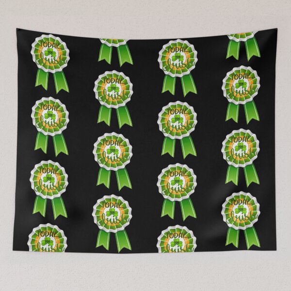 Item preview, Today, I’m Irish!! (on Black) designed and sold by PawsitiveMum.