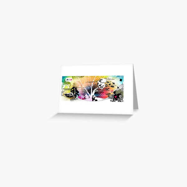 noever stare Greeting Card