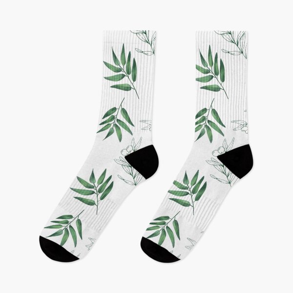 Item preview, green leaves designed and sold by aninanime.